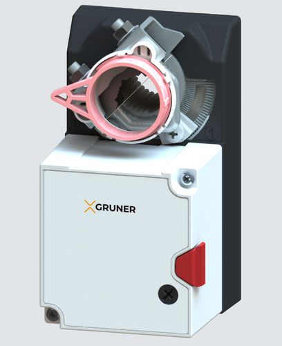 Attuatore per serrande elettrico - 227-024-10 - GRUNER - rotativo / IP54 / compatto