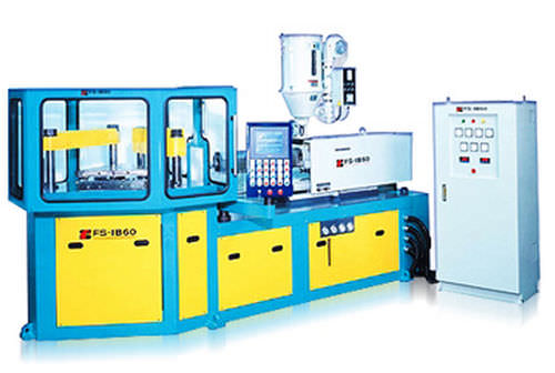 Macchina di soffiaggio ad iniezione - FS-IB60 - Full Shine Plastic Machinery Co., Ltd. - per bottiglie in plastica / a stazione unica / idraulica