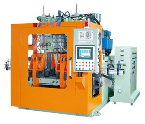 Macchina di soffiaggio a coestrusione - FS-45PDDT - Full Shine Plastic Machinery Co., Ltd. - a doppia stazione