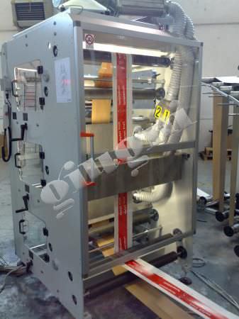 Macchina da stampa flessografica in linea - max. 200 x 600 mm, 100 m/min | 906 series - Giugni S.r.l. - a 3 colori / per film in plastica
