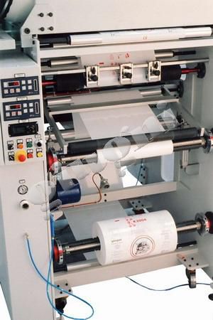 Macchina da stampa flessografica a 2 colori - max. 700 x 400 mm, 150 m/min | OFFLINE FLEXO 353 - Giugni S.r.l. - per film in plastica
