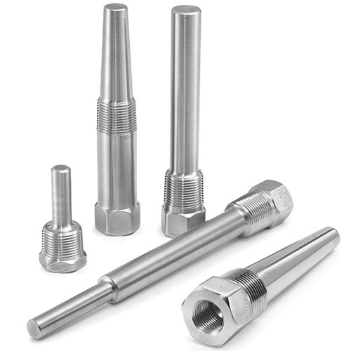 Pozzetto termometrico con flangia - 75 W 0250 L H  T 260 S 2 XNH L0350 - ASHCROFT - filettato / in acciaio inossidabile / in ottone