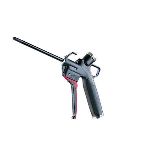 Pistola ad aria compressa di sicurezza - 007-P - SILVENT - ugello in composito / Laval / con prolunga