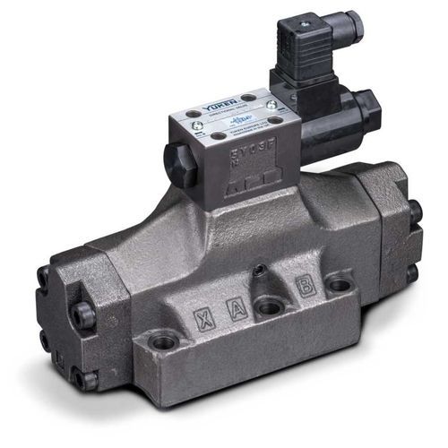 Distributore idraulico a cassetto - DSHG-06 series - YUKEN Europe Ltd. - azionato tramite solenoide / a comando assistito / a 2/2 vie