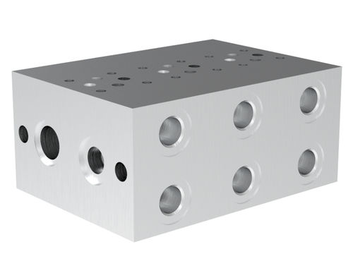 Piastra di staffaggio modulare - PD04 series - ARGO-HYTOS - in alluminio / rettangolare / idraulica