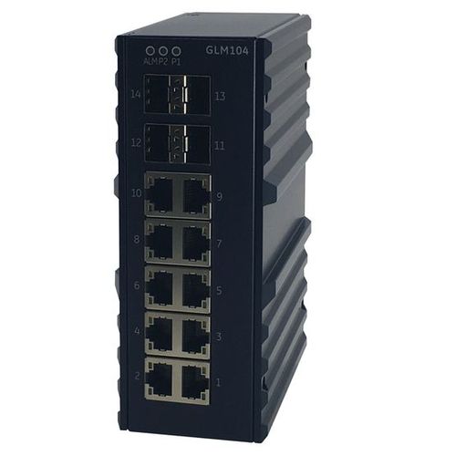 Switch Ethernet gestibile - IC086GLM104 - Emerson - 14 porte / Ethernet gigabit / ProfiNet
