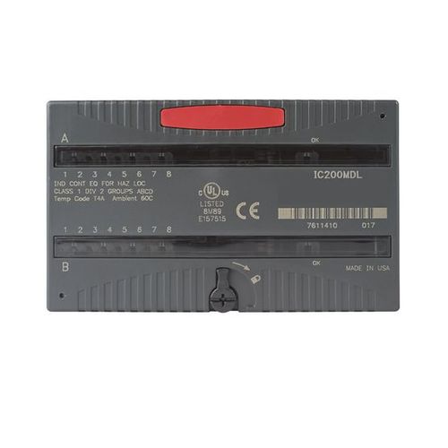 Modulo di ingresso a 16 I/O - IC200MDL240 - Emerson - compatto / alta densità