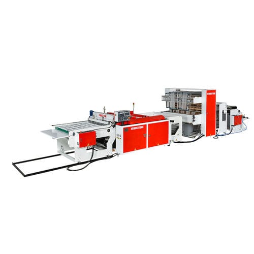 Macchina per la produzione di sacchi in plastica - HM-1400HFB-S4 - Hemingstone Machinery - a uso intensivo / automatica
