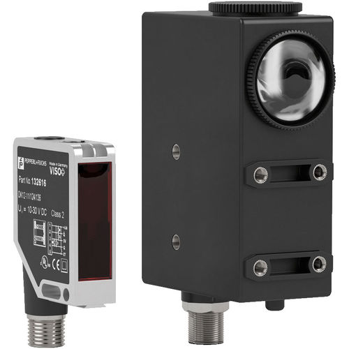 Sensore di contrasto rettangolare - DK series - Pepperl+Fuchs SE - laser / luce rossa / a luce blu