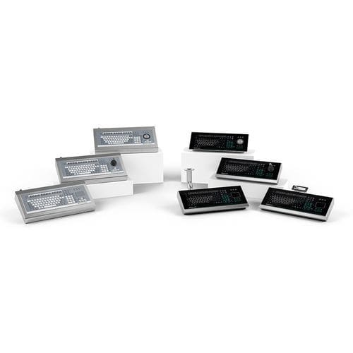 Tastiera ad incastro - EXTA series - Pepperl+Fuchs SE - capacitiva / 105 tasti / con touchpad
