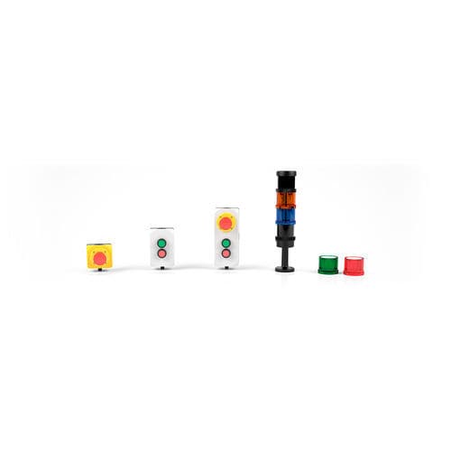 Colonna luminosa lampeggiante - VAZ-CLAMP-70MM - Pepperl+Fuchs SE - a 3 colori / modulare