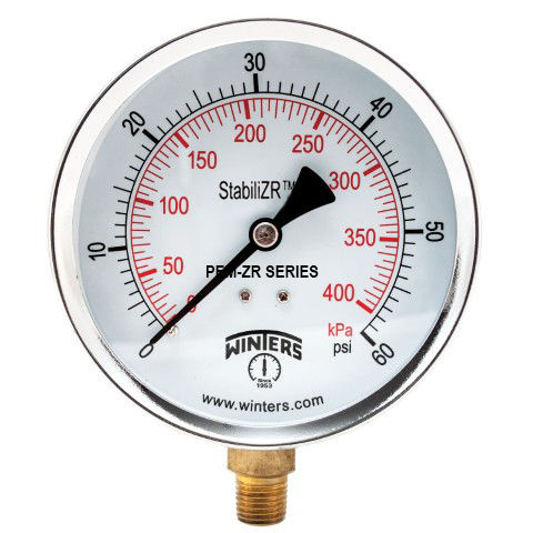 Manometro differenziale - PEM-ZR - WINTERS INSTRUMENTS - analogico / con quadrante / filettato