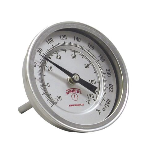 Termometro bimetallico - TBM Series - WINTERS INSTRUMENTS - analogico / con quadrante / ad inserimento