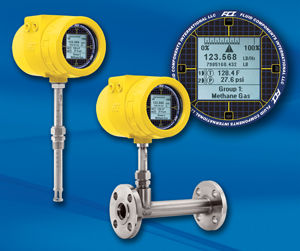 Misuratore di portata termico - ST series - FCI Fluid Components International - massico / per gas / ad inserimento