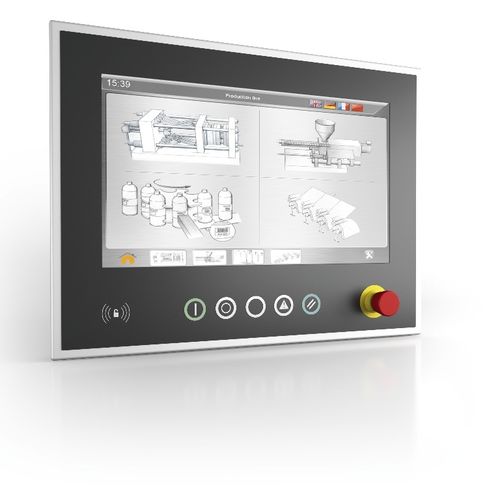 HMI in acciaio inossidabile - B&R Industrie-Elektronik - con touch screen resistivo / a tecnologia capacitiva proiettata / con touch screen multitouch