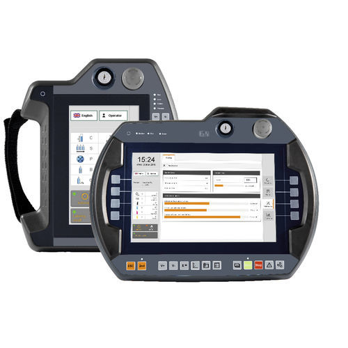 HMI con touch screen resistivo - 7100 series - B&R Industrie-Elektronik - con tastiera / portatile / mobile