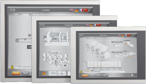 HMI con touch screen resistivo - B&R Industrie-Elektronik - ad incastro / 800 x 480 / 1024 x 768