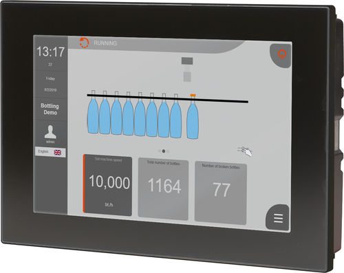 Panel PC con schermo largo - 1200 - B&R Industrie-Elektronik - con monitor a touch screen PCT / 15,6" / 7"
