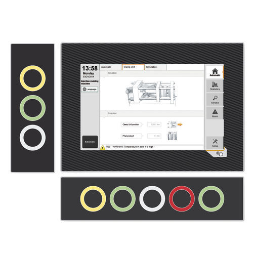 Tastiera numerica 16 tasti - 4XP0 series - B&R Industrie-Elektronik - 4 tasti / 6 tasti / ad incastro