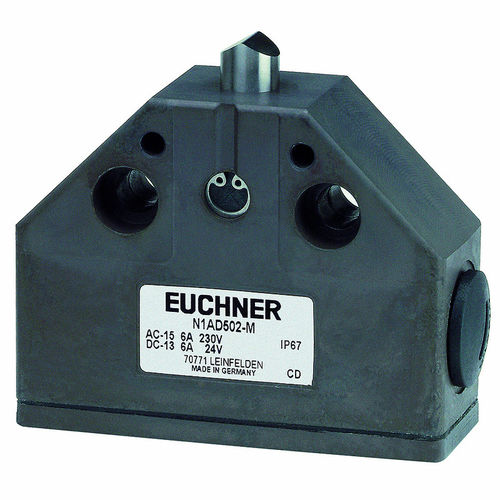 Contatto di fine corsa IP67 - N1AD502-M - EUCHNER GmbH + Co. KG - rinforzato / meccanico / in acciaio inossidabile