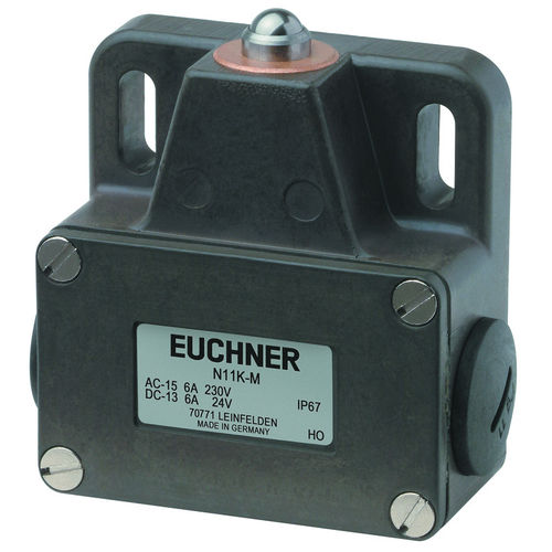 Contatto di fine corsa rinforzato - N11D-M  - EUCHNER GmbH + Co. KG - meccanico / con stantuffo / robusto