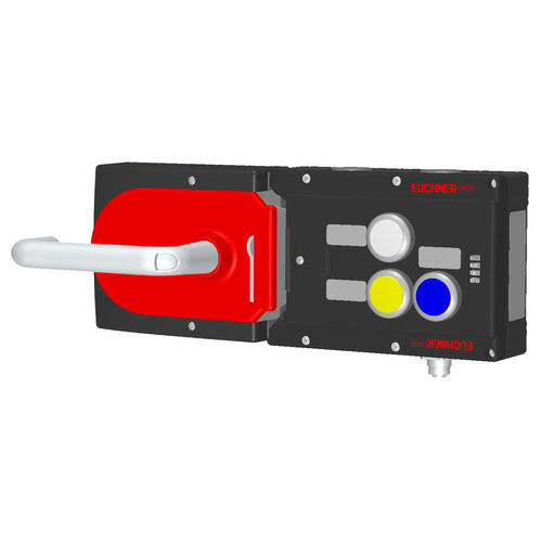 Serratura a chiavistello - MGB-L0H-APA-L-110551 - EUCHNER GmbH + Co. KG - con impugnatura / elettromeccanica / per porta