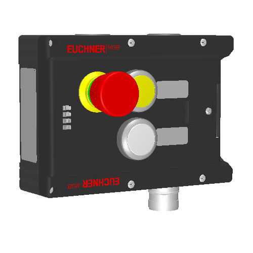 Serratura a chiavistello - MGB-L0-ARA-AA2A1-S1-R-116300 - EUCHNER GmbH + Co. KG - a pulsanti / elettromeccanica / per porta