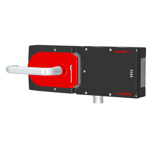 Serratura con impugnatura - MGB-L0H-ARA-L-110952 - EUCHNER GmbH + Co. KG - elettromeccanica / per porta / in zinco