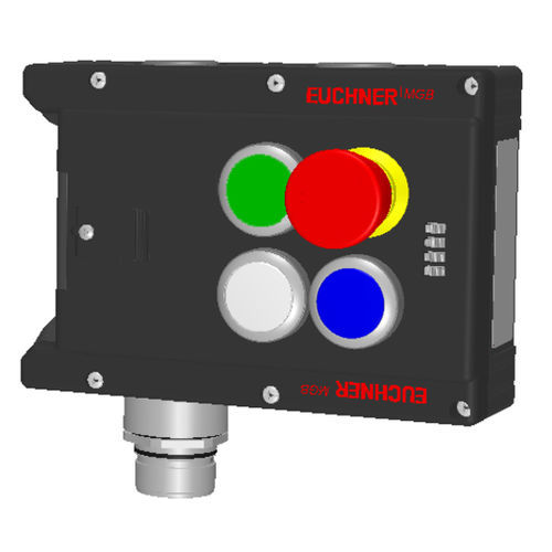 Serratura a pulsanti - MGB-L1-ARA-AI2A1-S6-L-119925 - EUCHNER GmbH + Co. KG - elettromeccanica / per porta / in zinco