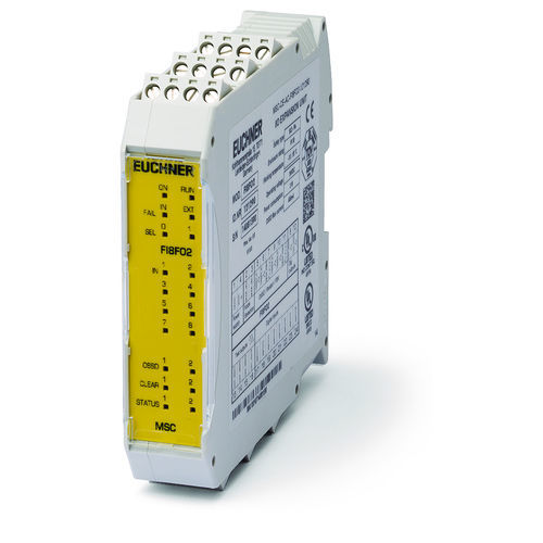 Modulo di estensione per relè - MSC-CE-AC-FI8FO2-121290 - EUCHNER GmbH + Co. KG - compatto