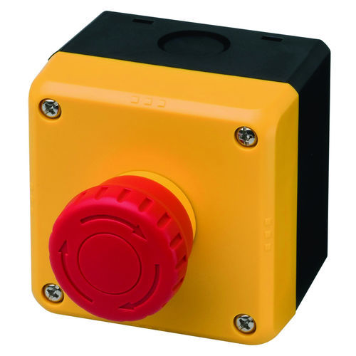 Interruttore unipolare - ES-FB1W-XW1E-LV412Q4MFR-YO  - EUCHNER GmbH + Co. KG - rinforzato / IP65 / illuminato