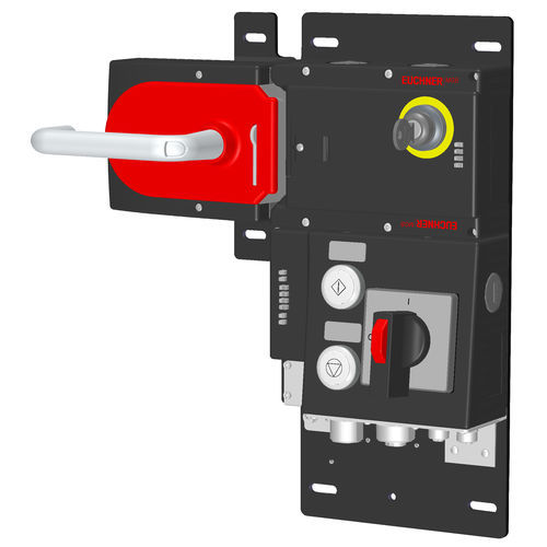 Serratura a pulsanti - MGB-L0HB-PNA-L-113233 - EUCHNER GmbH + Co. KG - elettromeccanica / per porta / in zinco