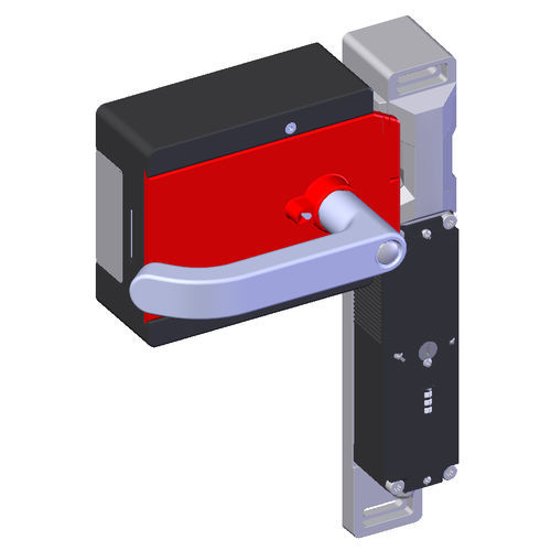 Serratura con impugnatura - MGBS-P-L1H-AP-U-L-SA-161567 - EUCHNER GmbH + Co. KG - elettromeccanica / per porta / in zinco