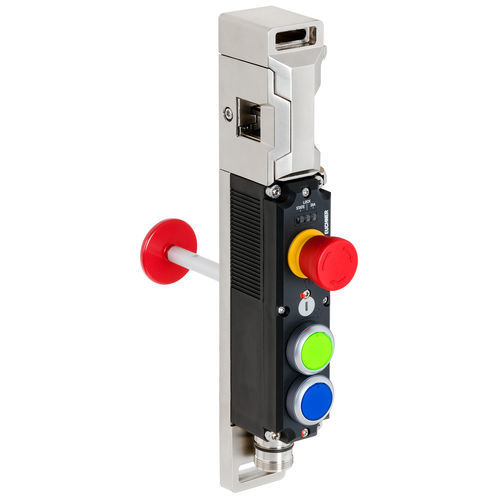 Serratura con impugnatura - MGBS-P-L1-AR-U-R-AEE-SH-159086 - EUCHNER GmbH + Co. KG - a pulsanti / elettromeccanica / per porta