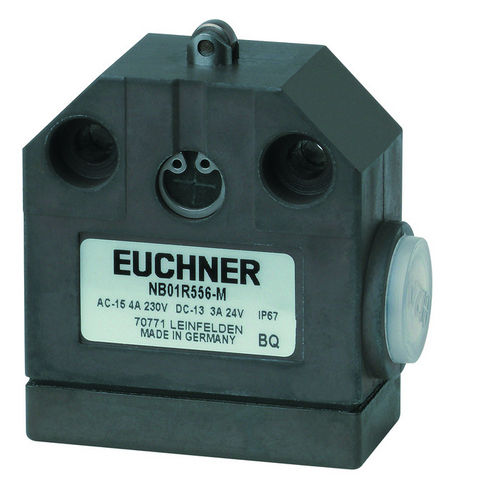 Contatto di fine corsa IP67 - NB01D556-M - EUCHNER GmbH + Co. KG - rinforzato / meccanico / con pistone a rotella