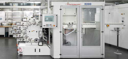 Linea di produzione di tubi laminati - K080 - Hinterkopf - per tubi flessibili / automatica