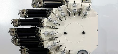 Macchina da stampa a getto d'inchiostro - DW 12 - Hinterkopf - digitale / per etichette / per bottiglie