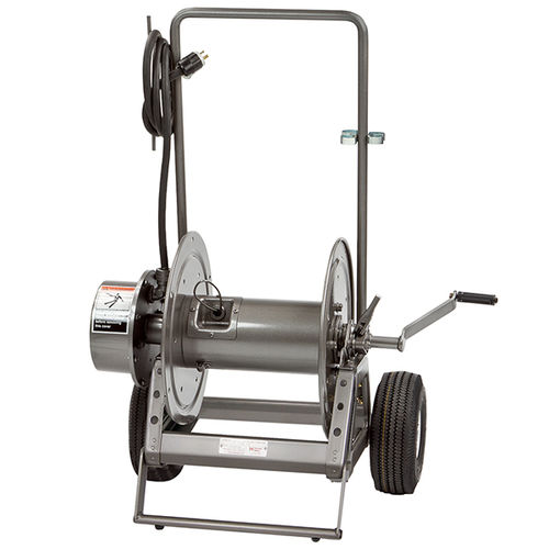 Avvolgitore di cavi - AT1300 - HANNAY REELS - a manovella / per cantiere di costruzione / su carrello