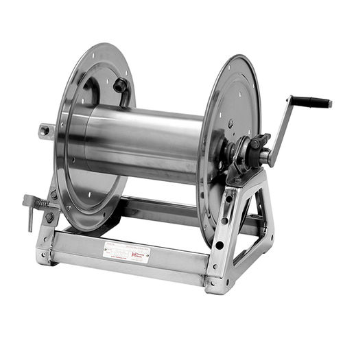 Avvolgitore per tubo - SS1500 series - HANNAY REELS - a manovella / fisso / in acciaio inossidabile