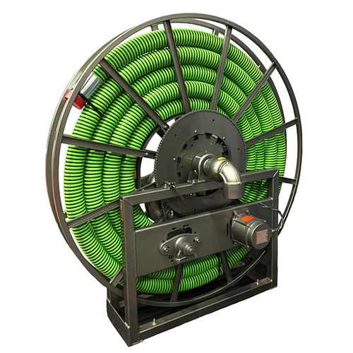 Avvolgitore per tubo di aspirazione - VAC5000 Series - HANNAY REELS - a motore / per uso prolungato / per camion
