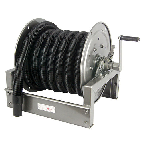 Avvolgitore per tubo di aspirazione - VAC4000 - HANNAY REELS - manuale / per l'industria alimentare / fisso