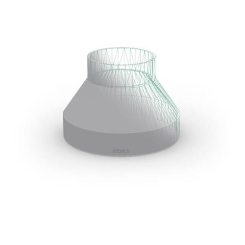 Adattatore a saldare - HoKa GmbH - di riduzione / in PP / in PVC
