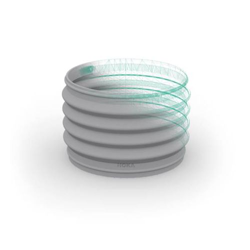 Connettore per tubi rotondo - HoKa GmbH - in PVC