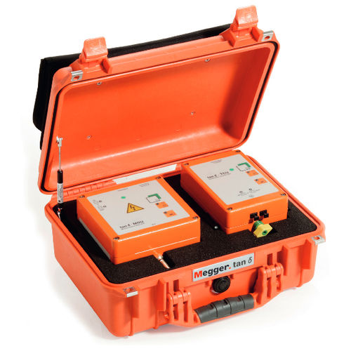 Sistema di test di tangente delta - Tan delta - MEGGER - per cavo / portatile