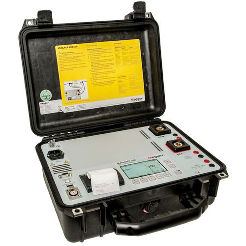 Microohmmetro digitale - MJOLNER200 - MEGGER - portatile / con bassa resistenza