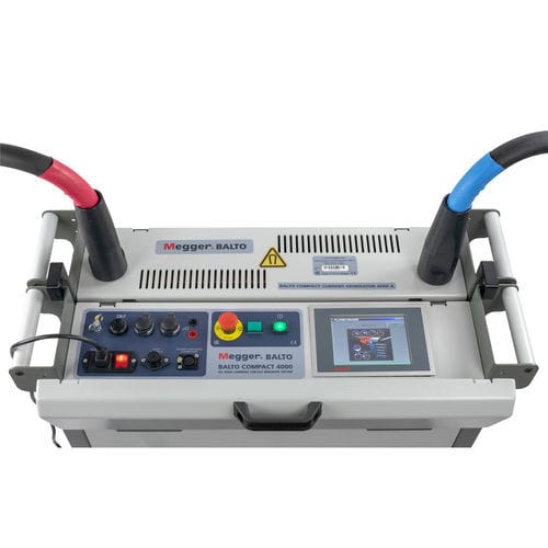 Apparecchio per prove di corrente - BALTO Compact 4000 - MEGGER - manuale / disgiuntori / con iniezione primaria