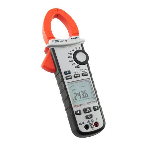 Multimetro a pinza digitale - DPM1000 - MEGGER - portatile / 1000 V / 600 V
