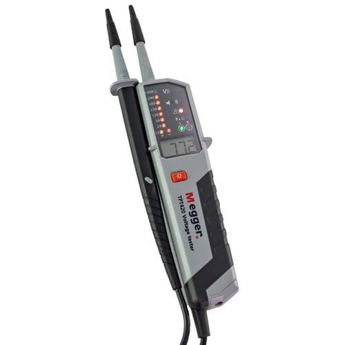 Tester di tensione - TPT420 - MEGGER - di continuità / di corrente AC / RCD