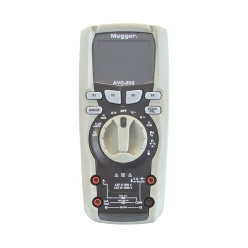 Multimetro true RMS - AVO®850 - MEGGER - digitale / portatile / 1000 V