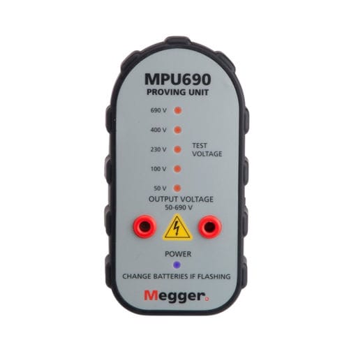 Rilevatore di tensione - MPU690 - MEGGER - portatile / robusto / automatico